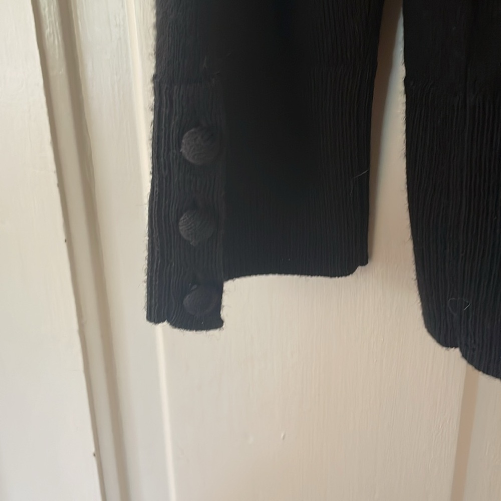 Talbots woman’s  Black Merino Wool Cowl neck Sweater - Picture 14 of 14